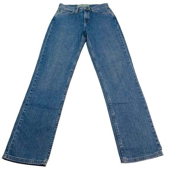 Cabela's Casual Vintage Relaxed Fit Straight Leg Jeans 4 long - Picture 1 of 12